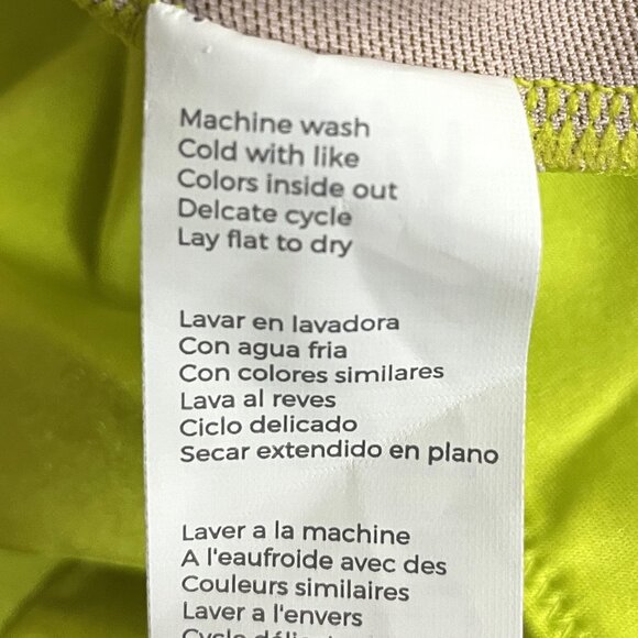 NWT YITTY Shapewear 1X Thong Bodysuit Open Bust Limelight Yellow - Picture 10 of 11